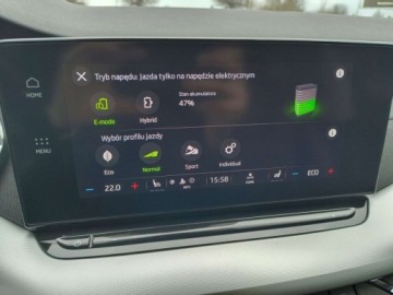 Skoda Octavia IV Kombi Plug-in 1.4 TSI iV Plug-In Hybrid 204KM 2022 Skoda Octavia serwis ASO 1.4hybr. 204KM bezwypadkowy MatrixLED SmartLink h, zdjęcie 33
