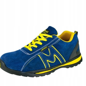 Buty robocze MĘSKIE półbuty LEKKIE BEZ PODNOSKA wygodne do PRACY r.43