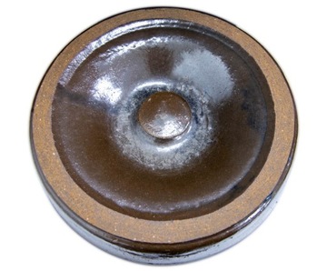 КЕРАМИЧЕСКАЯ БОЧКА 40 Л ДЛЯ СБОРА С ВОРОТНИКОМ КЕРАМИЧЕСКАЯ КРЫШКА