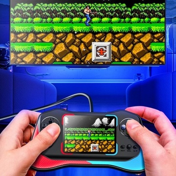 ПОРТАТИВНАЯ ИГРА ДЛЯ ТЕЛЕВИЗОРА МИНИ-РЕТРО-КОНСОЛЬ 500 ИГР + ПАНЕЛЬ