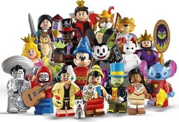 LEGO 71038 MINIFIGURKI DISNEY 100 SERIA 18 FIGUREK