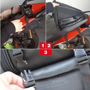 МНОГОФУНКЦИОНАЛЬНАЯ СУМКА ДЛЯ МОТОЦИКЛА СЕДЛО ЗАДНЕГО СИДЕНИЯ