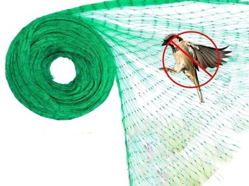 40m2 SIATKA OCHRONNA PRZECIW PTAKOM NA PTAKI MOCNA