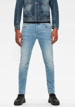 147 G-STAR RAW 3301 SLIM MĘSKIE JEANSY 34/30