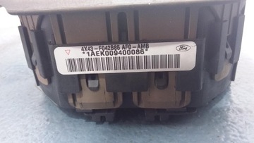 JAGUAR X-TYPE X400 VOLANT KOŽENÁ MULTIFUNKČNÍ 4X43-3F563-DF