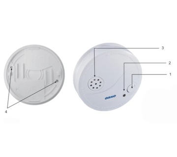 ДАТЧИК ГАЗА И ДЫМА 2в1 DC-638 - РЕКЛАМНЫЙ КОМПЛЕКТ