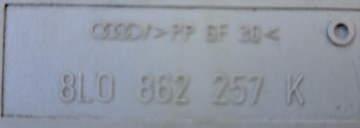 AUDI A3 A4 A6 НАСОС ЦЕНТРАЛЬНОГО ЗАМКА 8L0862257K