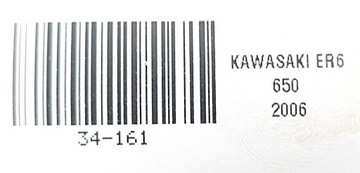 KAWASAKI ER6 650 06-16 ОСЬ ОСЬ