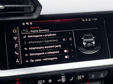 Audi A3 8Y S3 Sportback 2.0 TFSI 310KM 2024 Audi S3 Sportback VAT 23 Matrix Tempomat ACC Pakiet czern Kola 19, zdjęcie 26
