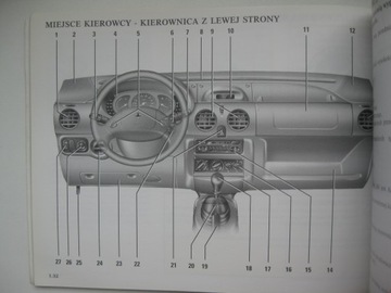 RENAULT KANGOO I 1997-2003 Руководство по эксплуатации польское, 1999 г. оригинал