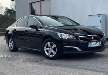 Peugeot 508 I Sedan Facelifting 1.6 e-THP 165KM 2015 Peugeot 508 1.6 Benzyna 165 Km LIFT Ledy Salon Polska 1.6 Benzyna 165KM