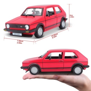 Volkswagen Golf MK1 1:24 модель Bburago 18-21089