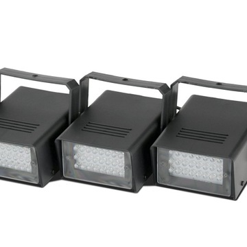 Светодиодный стробоскоп, 4 шт., 4 цвета, белый, красный, синий, желтый, комплект Beamz