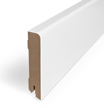 Listwa przypodłogowa MDF 16x80 dł. 100cm biały