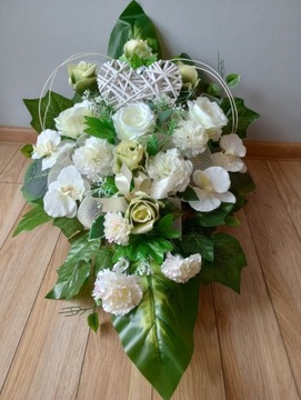 Украшение кладбища GRAVE композиция WIKLIN HEART