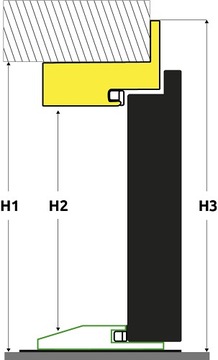 Наружные стальные двери 80/55 СЫРЬЕ ДУБ ЗЕРКАЛО