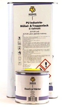 ROSNER PU INDUSTRIE MOBE LAKIER GŁĘBOKI MAT 5L