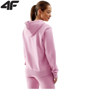ЖЕНСКАЯ СПОРТИВНАЯ ТОЛСТОВКА 4Ф F0956 С КАПЮШОНОМ УДОБНАЯ ПОВСЕДНЕВНАЯ S