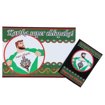 Kartka na Dzien Chłopaka magnes Podhale