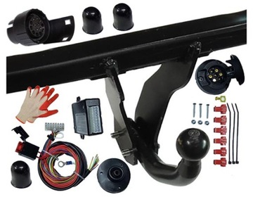 KOMPLETNÍ ZAŘÍZENÍ(HÁK) TÁŽNÝ BMW SERIA5 V E39 4D+KOMBI TOURING+WIAZKA +ADAPTER