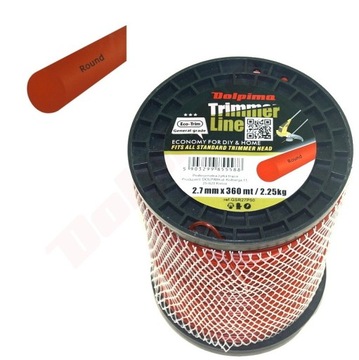 ŻYŁKA ROUND DOLPIMA 2,7MM/360M STIHL HUSQVARNA