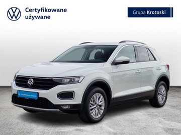 Volkswagen T-Roc I SUV 1.5 TSI ACT 150KM 2020 Volkswagen T-Roc LED Czujniki Parkowania Wielofunk