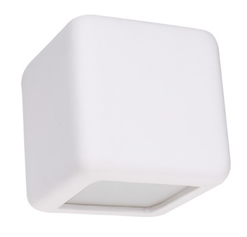 Kinkiet ceramiczny PRIMOS biały Lampa ścienna LED