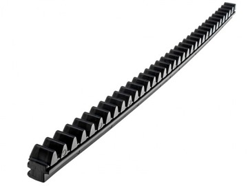 Listwa zębata szyny alu. 29,50cm, OPTUMUM 35 zebów