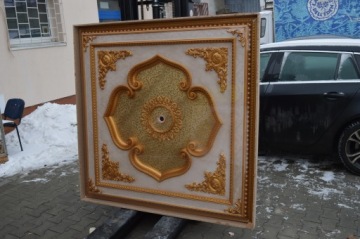 позолоченная потолочная розетка 150x150 см украшение фонарного столба