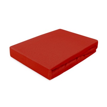 Prześcieradło jersey 120x200 Czerwone Darymex