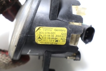 HALOGEN LEVÝ MERCEDES-BENZ ML II W164