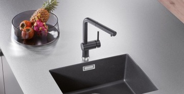 BLANCO LINUS Silgranit-Look черный