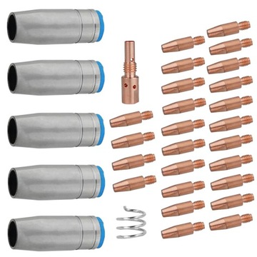 Części palnika migomat MB 25 zestaw 0,8mm