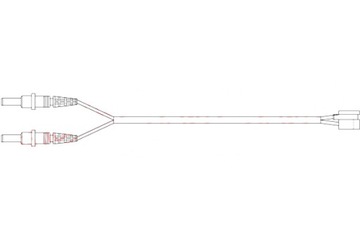 CZUJNIK ZUŻYCIA KLOCKÓW HAMULCOWYCH PRZÓD CITROEN C5 III PEUGEOT 407