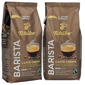 Кофе Tchibo Barista Caffe Crema в зернах 1кг.