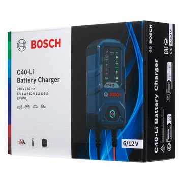 ВЫПРЯМИТЕЛЬ/ЗАРЯДНОЕ УСТРОЙСТВО ДЛЯ АККУМУЛЯТОРА BOSCH C40LI-LON