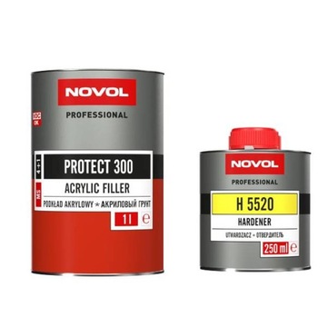 PROTECT 300 PODKŁAD AKRYLOWY (MS) 1L NOVOL czarny