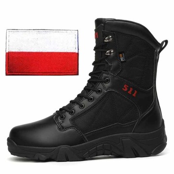 Buty Męskie Zimowe Taktyczne Wojskowe R.39-47