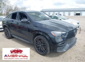 Mercedes GLE V167 SUV AMG Facelifting 4.0 63S 612KM 2024 Mercedes-Benz GLE 2024r., AMG 63 Coupe S 4MATIC, od ubezpieczalni 4.0