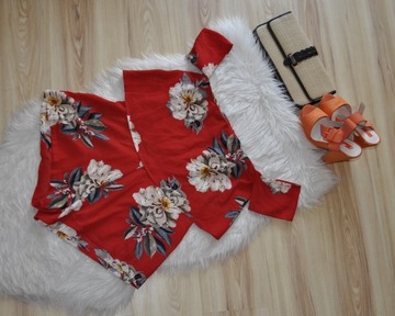 MISSGUIDED KOMBINEZON MODNE KWIATY ROZ 36