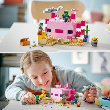 LEGO Minecraft 21247 Дом Аксолотля