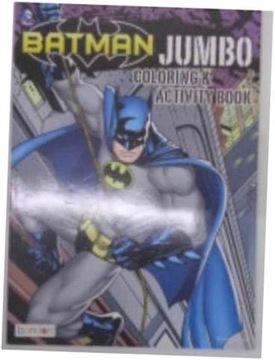 Batman Jumbo coloring and activity book j .angiels