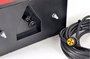 Lampy tylne do przyczepy lawety + wiązka instalacja 7m 13PIN
