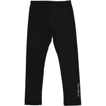 TRYBEYOND CIENKIE LEGGINSY 52195 czarne 116cm