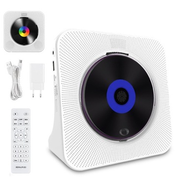 Odtwarzacz CD Wbudowane dwa głośniki HiFi Radio FM AUX