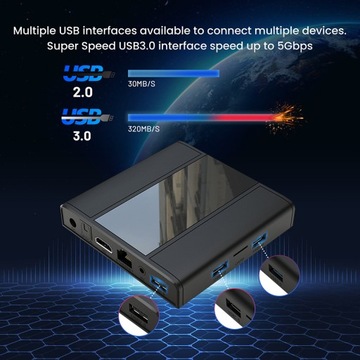 Linux Android двойная система s905x3 медиаплеер ТВ-декодер Smart TV Box