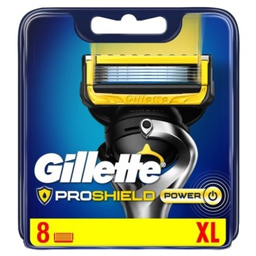 8 СИЛОВЫХ КАРТРИДЖЕЙ GILLETTE FUSION PROGLIDE ProSHIELD