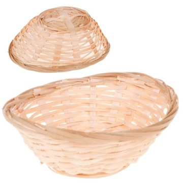 ПЛЕТЕНАЯ КОРЗИНА БАМБУКОВАЯ КОРЗИНА УКРАШЕНИЕ ПЛАТЬЯ