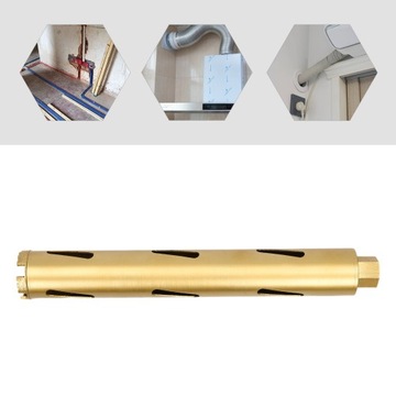 Ø 63MM * 450MM ПРОФЕССИОНАЛЬНАЯ СУХАЯ СВЕРЛИТЕЛЬНАЯ СТАНОК КОРОНКА ПИЛА