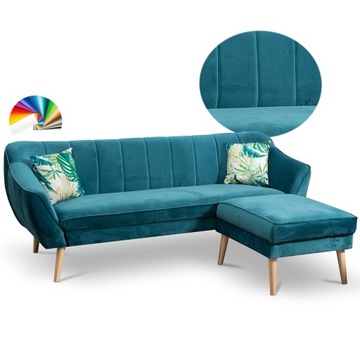 Narożnik modułowy Grace łóżko sofa kanapa KOLORY